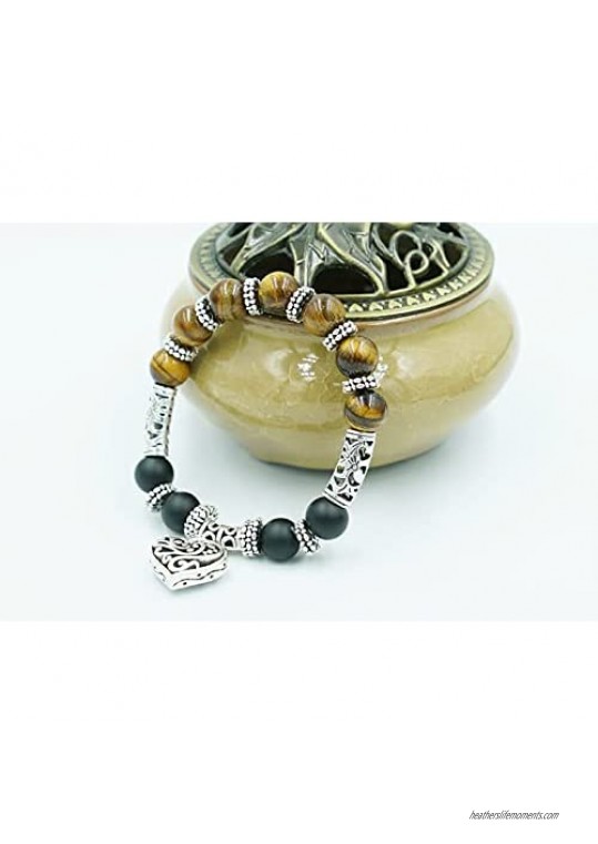 7 Chakra Women's Bracelet Colorful Reiki Healing Bracelet Elastic Natural Stone Yoga Beads Bracelet