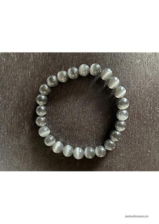 Agate Natural Stone Bracelet 8MM (0.31) Beads 18.5cm (0.72) Length (Unisex)
