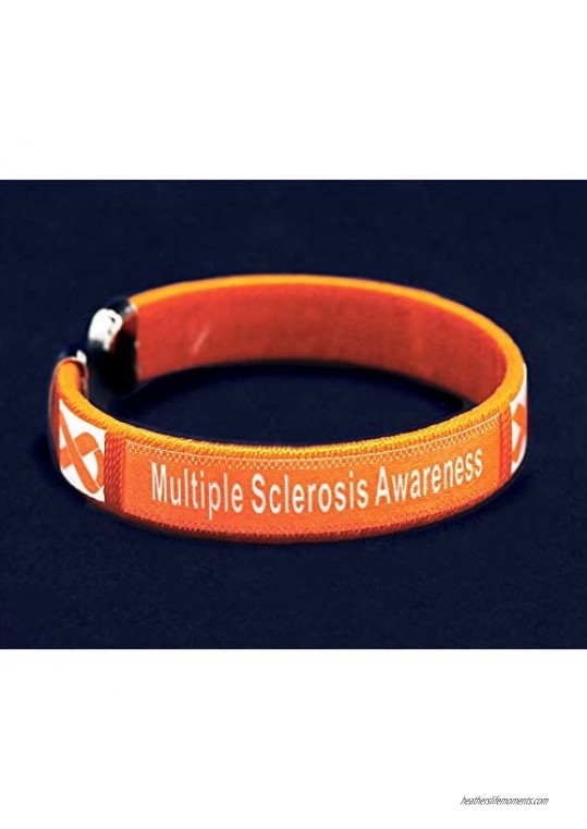 Multiple Sclerosis Awareness Bangle Bracelet in a Bag (1 Bracelet - Retail)