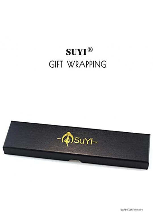 Suyi Birthday Gifts for Women Girls Leather Wrap Bracelet Multilayer Magnetic Buckle Bracelet Birthday Jewelry for 14th 15th 16th 17th 18th 19th 20th