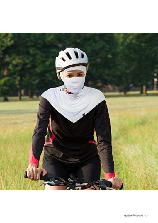 Balaclava Summer Protection Face Mask Breathable Motorcycle Hood Helmet Liners Outdoor Cycling Hiking Sports