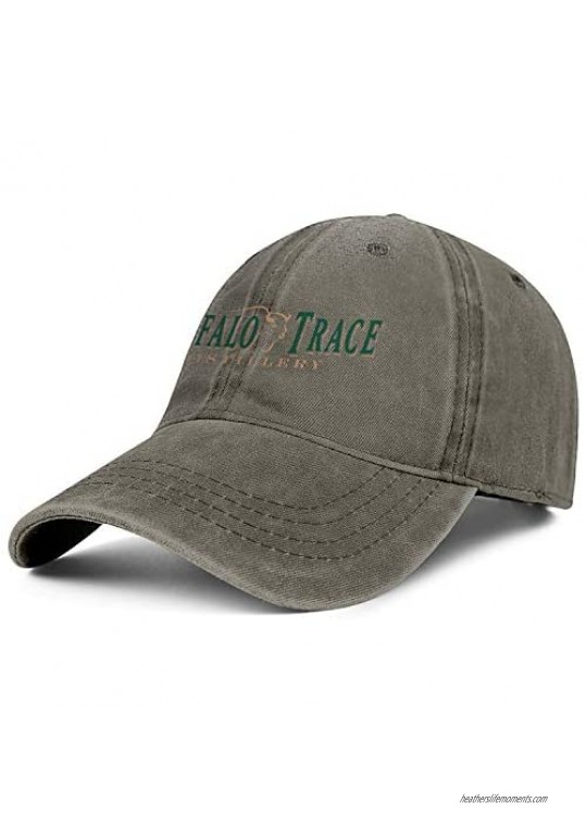 Baseball Hat for Men/Women Buffalo Trace Whiskey Logo Symbol Adjustable Fitted New Caps