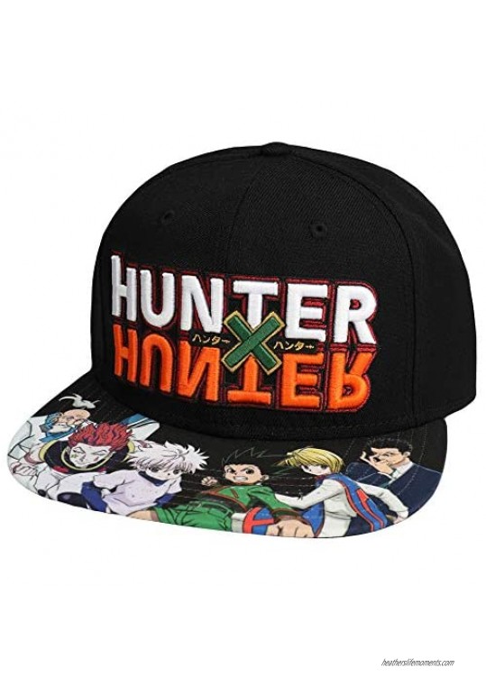 Bioworld Hunter x Hunter Embroidered and Printed Snapback Hat