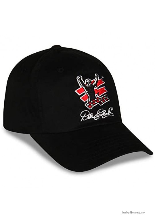 Checkered Flag Dale Earnhardt Sr #3 Victory Pose RCR Nascar Hat Black