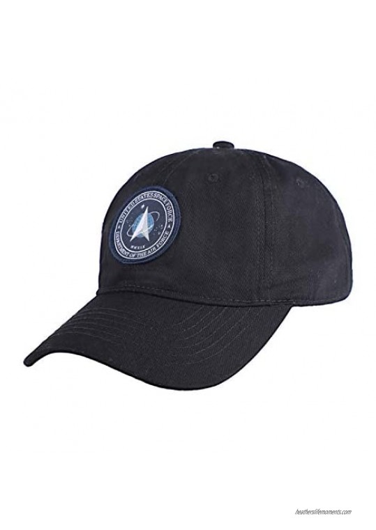 Embroidery Logo Space Force Hat for Men Baseball Hat Dyed Low Profile Washed Denim Dad Hat 100% Cotton Six Panel Cap