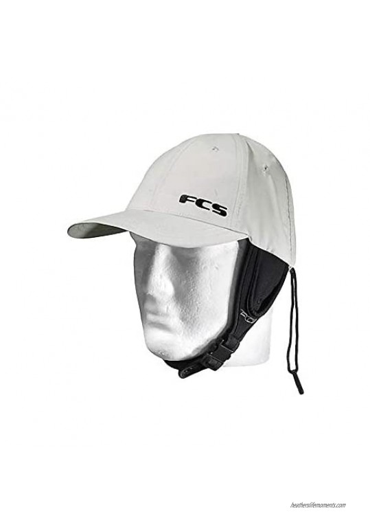 FCS Wet Baseball Surf Cap - Medium - Grey