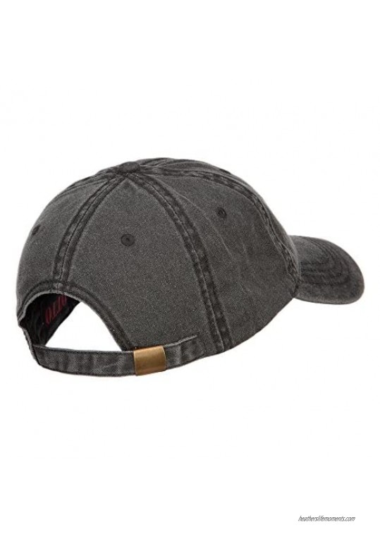 Golden Retriever Embroidered Washed Cap