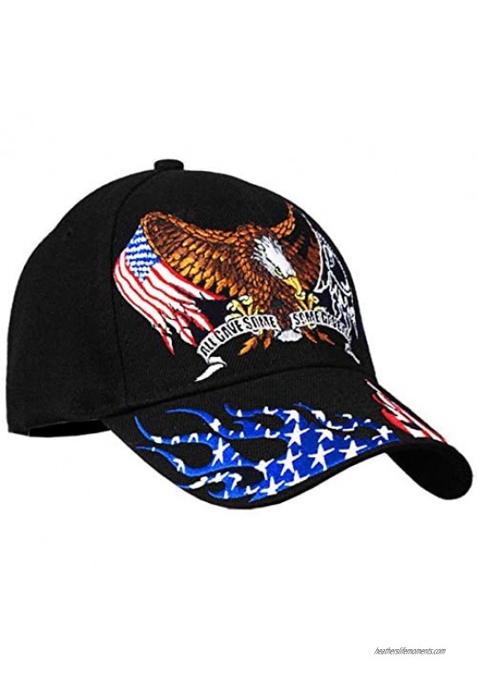 POW/MIA Some Gave All Patriotic Black Hat