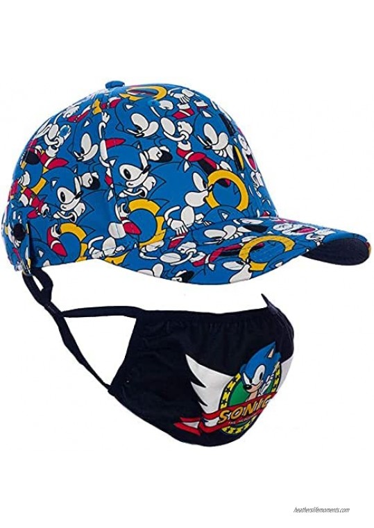 Sonic the Hedgehog Mask and Hat Combo