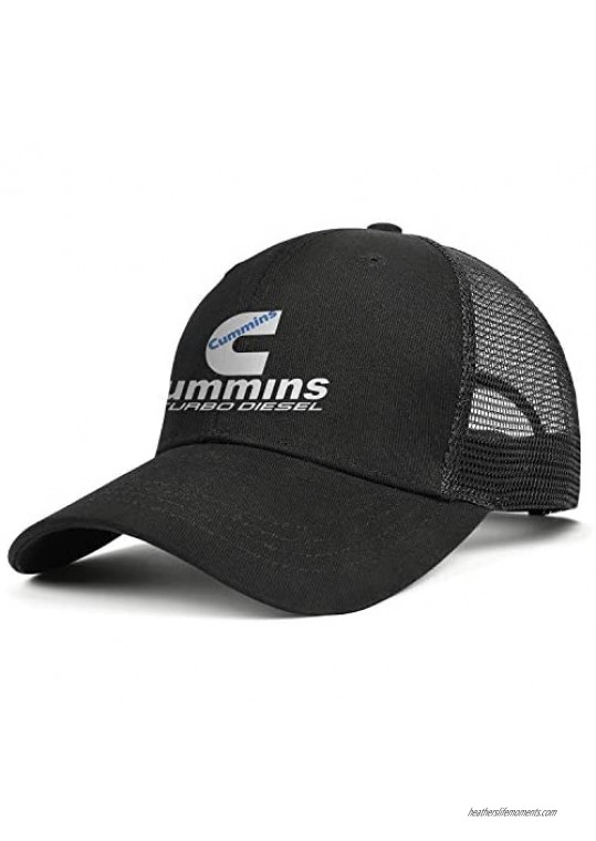 Unisex Cummins- Adjustable Trucker Hat Designer Fashion Baseball Cap Sports Vintage Dad Hat