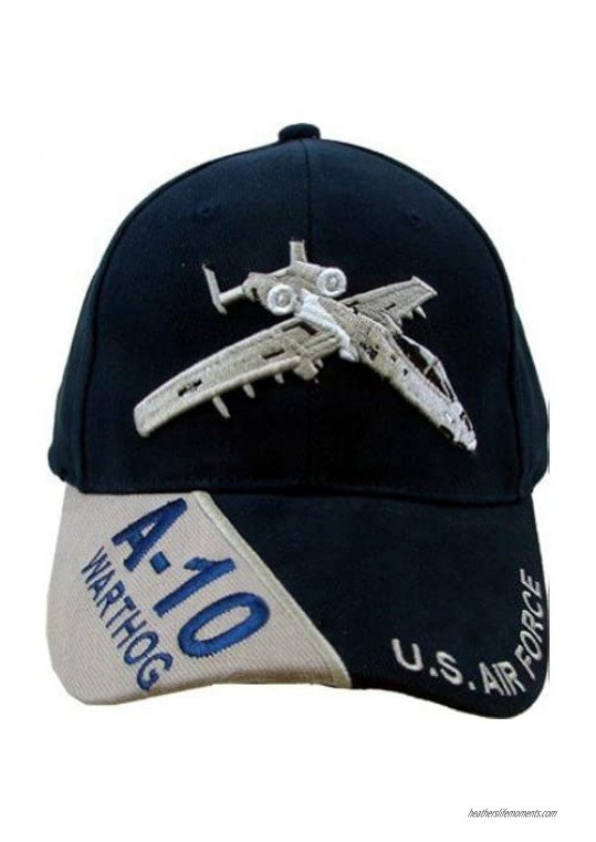 US Air Force 'A-10 Warthog' Ball Cap Blue Adjustable