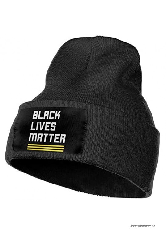 Black Lives Matter Knit Hats for Men & Women - Winter Warm & Soft Beanie Cap