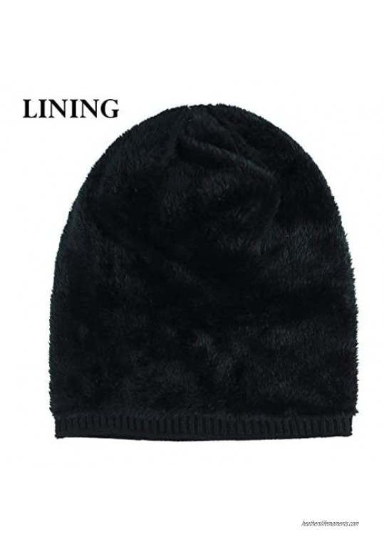 Casual Knitting Wool Beanie Hat Winter Warm Velvet Hat Outdoor Men's Fashion Beanie Cap Korean Style.Momoon