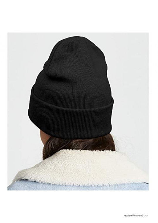ZTUO Cuffed Knit Beanie Cap Winter Caps Warm Acrylic Watch Hat Sport Hedging Skull Hats for Men Women Skiing