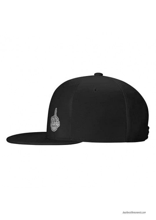 Agkubc Baseball Cap Unisex Snapback Graffiti Skeleton Fingers Hip Hop Hats Cool Adjustable Summer Hats