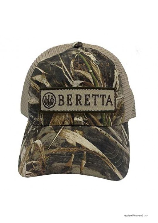 BERETTA Men's Patch Trucker OSFM Cotton-Twill Hunting Casual Hat