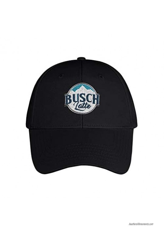 Busch Latte Hat Baseball Cap for Mens Womens Embroidered Adjustable Dad Hat Trucker Hat Outdoor Snapback