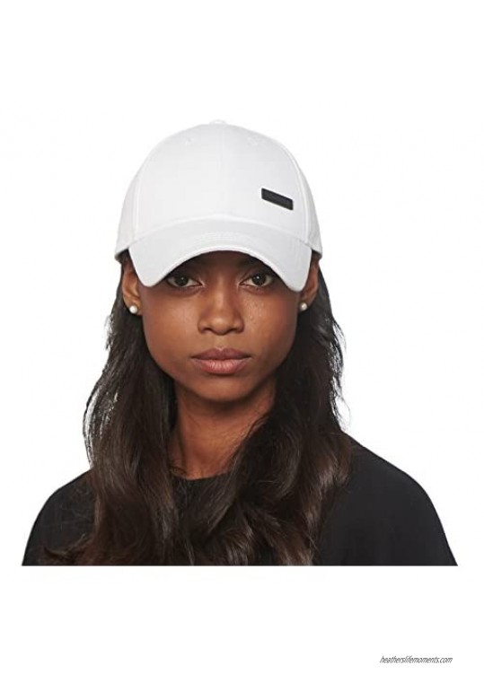 CACUSS Women's Cotton Dad Hat Baseball Golf Cap with Adjustable Buckle Closure