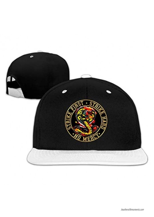 Cobra Kai Baseball Cap Youth/Juvenile Street Hip-hop Multicolor Flat-Brim Hat