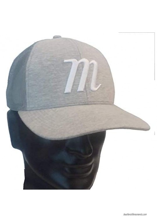 Marucci Sports - M Trucker Snapback Gray/Gray  Gray/Gray  Adult  Hats  Men's Apparel (MAHTTRP-GY/GY-A)