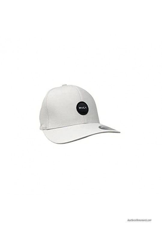 RVCA Hat Cap Flexfit MAHW3RSF Grey (Small/Medium)