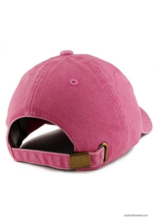 Trendy Apparel Shop Mom Embroidered Pigment Dyed Unstructured Cap