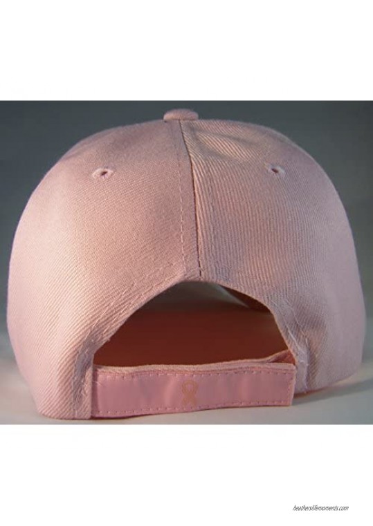 Y&W Headwear Breast Cancer Awareness Pink Pink White Size One Size Fits Most