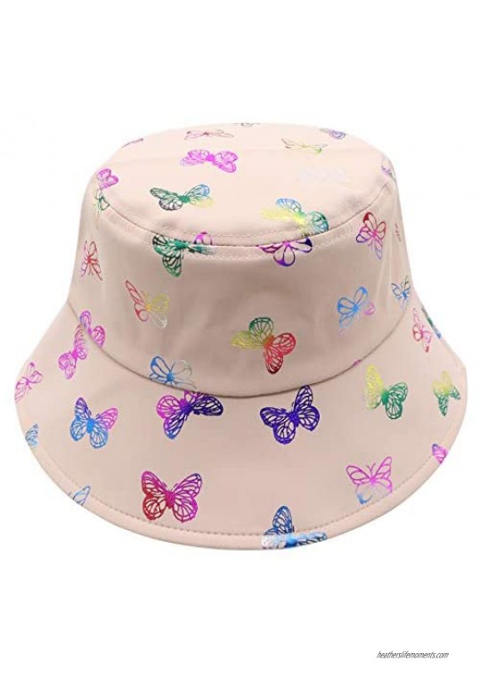 Bucket Hats for Women Digital Printing High Fidelity Do Not Fade Comfortable Cotton