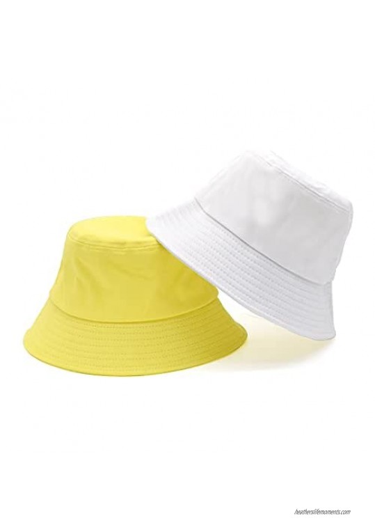 Bucket Hats Summer Travel Fishing Fisherman Beach Sun Hat Outdoor Cap for Unisex