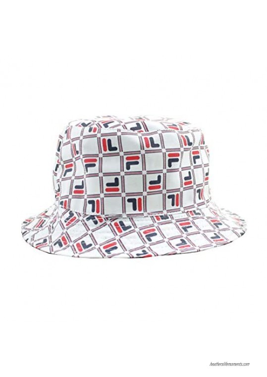 Fila Unisex Cotton Twill Reversible Bucket Hat