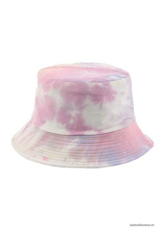 FlyCC Adults Cotton Bucket Hat Packable Outdoor Summer Cap Travel Beach Festival Sun Hat