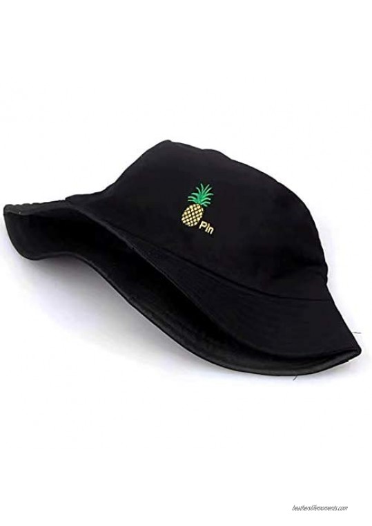 FPKOMD Unisex Bucket Hat Travel Beach Sun Protection Sun Hat Fashion Visor Outdoor Bucket hat