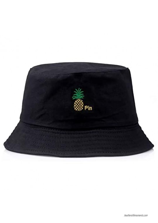 FPKOMD Unisex Bucket Hat Travel Beach Sun Protection Sun Hat Fashion Visor Outdoor Bucket hat
