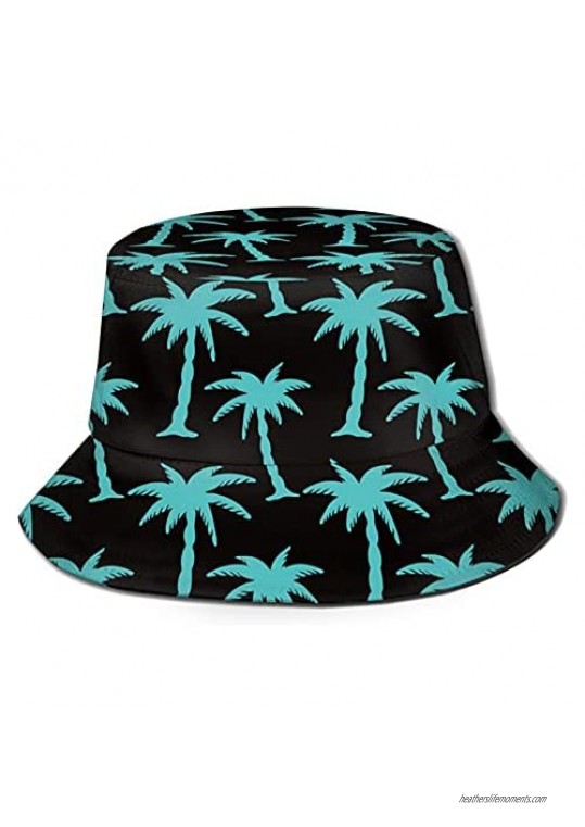 Heine Summer Sun Cap Travel Hat Print Bucket Hat Foldable Fishing Camping Hiking Beach Hat Unisex Outdoor Hat for Men Women