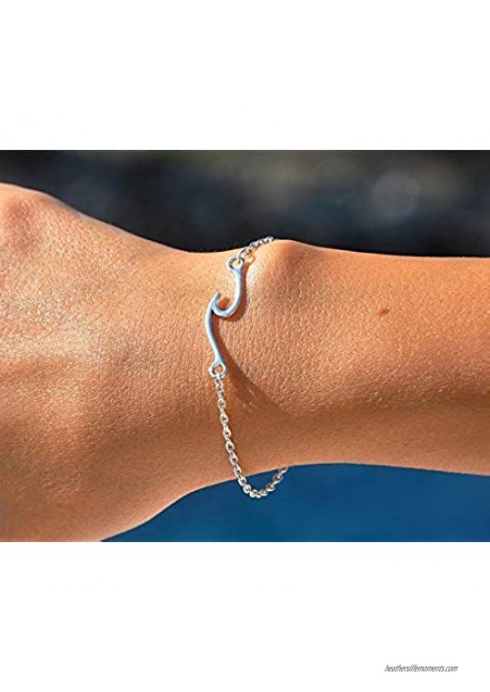 CSIYAN Wave Anklet Bracelet for Women Teen Girls Charm Summer Surfer Beach Link Foot Ankle Bracelets Jewelry
