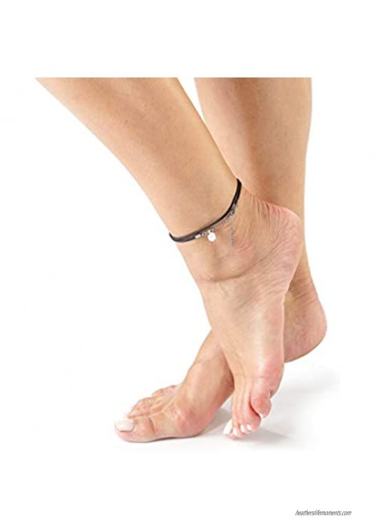 Wind Passion Ankle Bracelet for Women Unique Adjustable Rope Anklets Foot Jewelry for Girls Teens