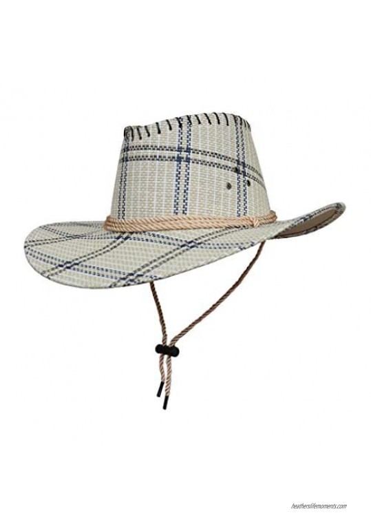 Jixin4you Suede Cowboy Hat Cowgirl Hats Mens Womens Summer Winter Beach Sun Wide Brim Fedora Adjustable w/Chin Strap Cap