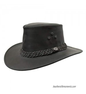 Kakadu Traders Leather Bushranger Hat