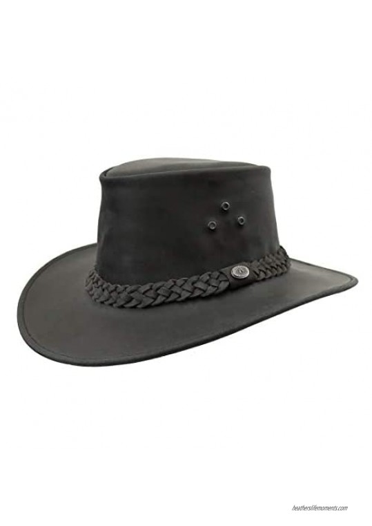 Kakadu Traders Leather Bushranger Hat