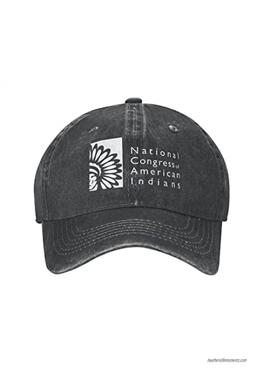 Mens Women's National Congress of American Indians Fashion Cool Cap Adjustable Snapback Beach Hat