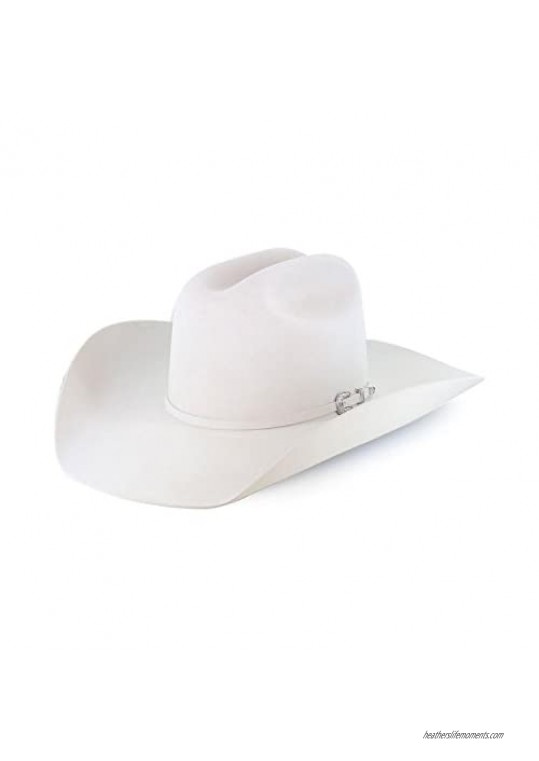 RESISTOL Men's Silverbelly 20X Tarrant Felt Cowboy Hat Silver Belly 7 1/2