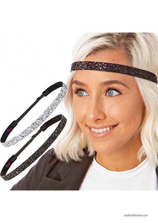 Hipsy Women's No Slip Cute Fashion Headbands Hair Band Gift Packs