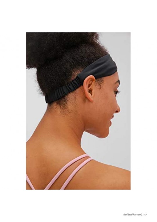 ZEGOLO Headbands for Women Twisted Boho Headwrap Yoga Workout Sport Thick Head Bands(2 pack)