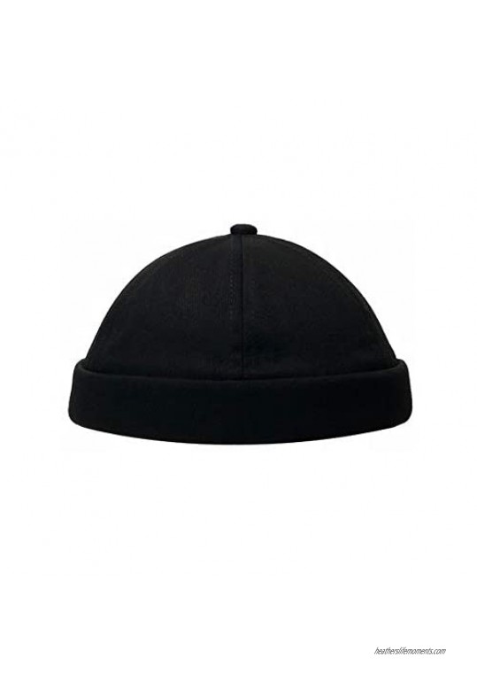 Clape Unique Docker Cap Hats Urban Rolled Beanie Women Men Summer Thin Skullcap Sailor Cap Lightweight Bill-Less Watch Hat