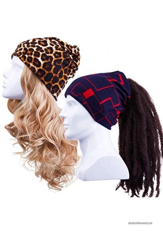 FYYN Trendy Slouchy Beanie Hat Multifunction Skull Cap Baggy Chemo Head wear Infinity Scarf for Women and Men