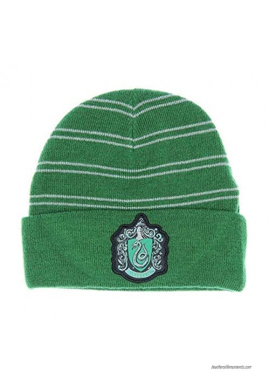HARRY POTTER All Houses Cuff Beanie Gryffindor Ravenclaw Hufflepuff Slytherin