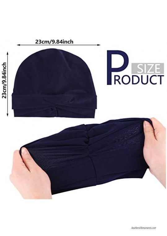 Turbans for Women Soft Head Wrap Headwear Slouchy Sleep Caps Beanie