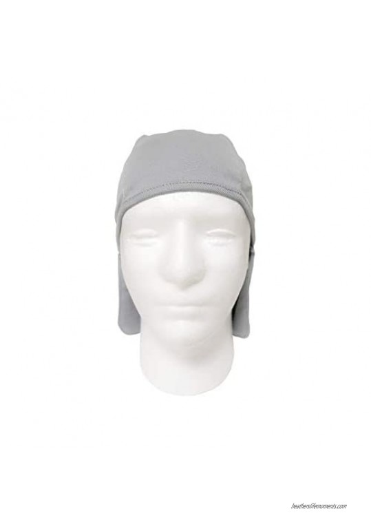 Unisex Coolmax Cool & Dry Helmet Liner Skull Cap with Neck Shade
