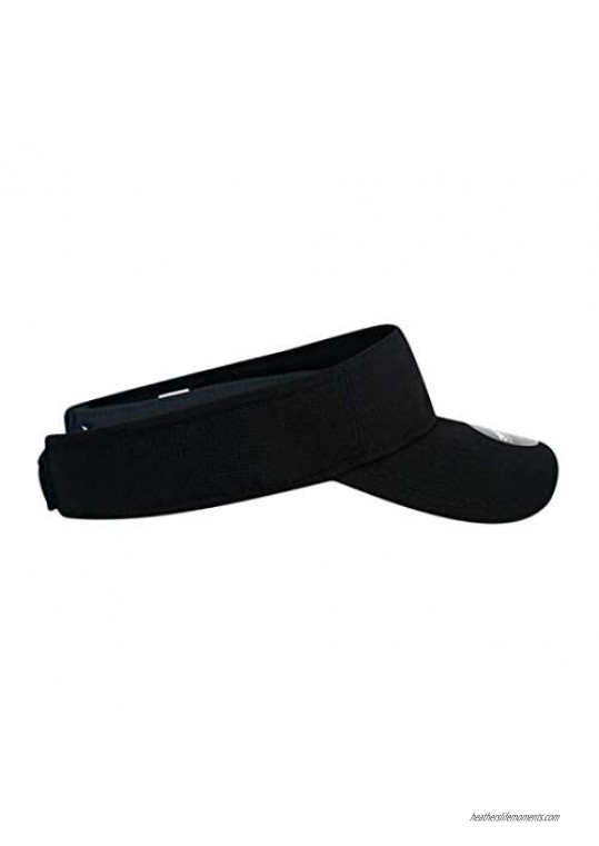 DECKY GOLF Screen Fabric Sun Visors Golf Hat UPF50 UV Protection Visor - Black One Size