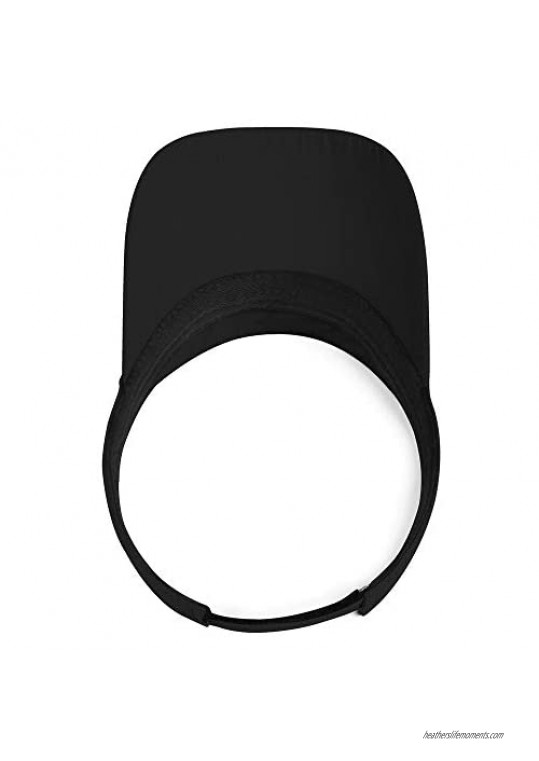 Literally-Anyone-Else-Trump-2024 Sport Sun Visor Hat Black Visor Hat for Women and Men for Tennis Golf Running